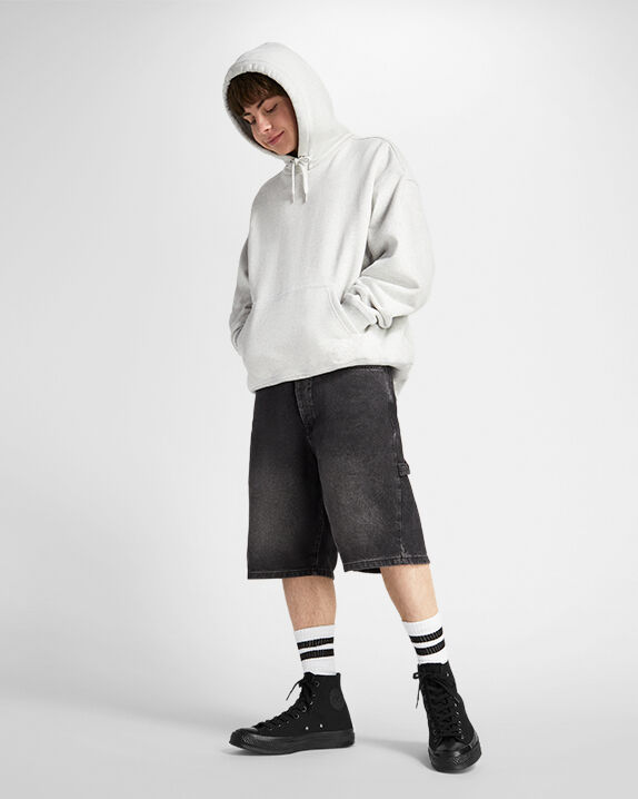 converse black canvas shoes