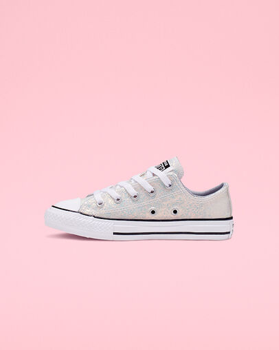Coated Glitter Chuck Taylor All Star Wolf Grey/Black/White