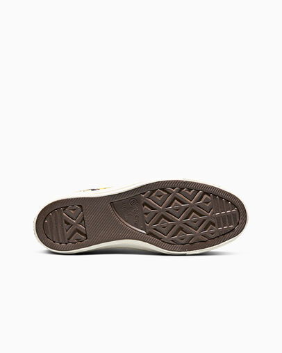 Chuck Taylor All Star Retro Flowers Black/In The Weeds/Hay Day, Outsole View