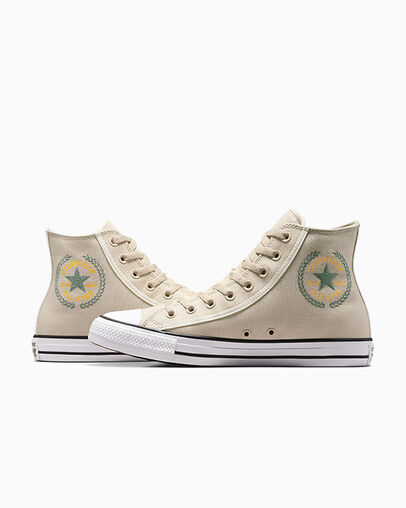 Chuck Taylor All Star Beach Stone/Egret/Beach Stone, Detail Angle View