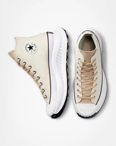 Chuck 70 AT-CX Summer Utility Egret/Oat Milk, Top and Side View