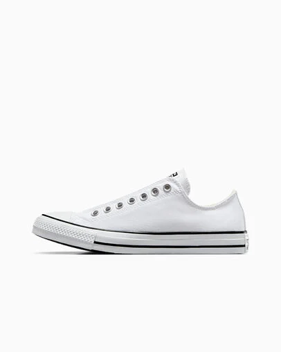 Chuck Taylor All Star Slip On White/Black/White, Inner Side View