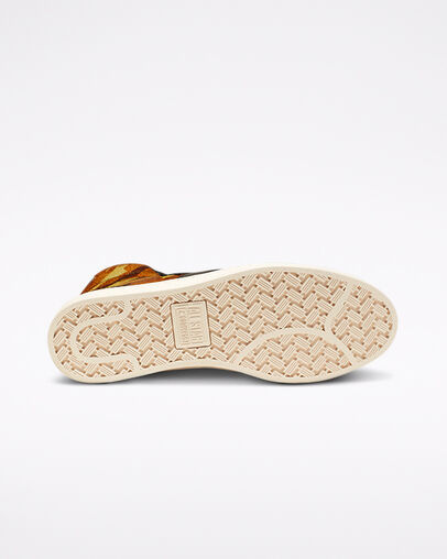 Pony Hair Pro Leather Black/Multi/Egret