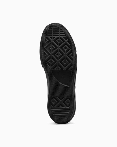Chuck Taylor All Star Lift Platform Leather Black/Total Eclipse/Black, Outsole View