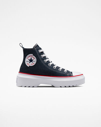Chuck Taylor All Star Lugged Lift Platform Retro Denim