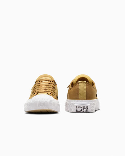 Chuck Taylor Alt Star Trek Tan/Utility Sunflower, Heel View