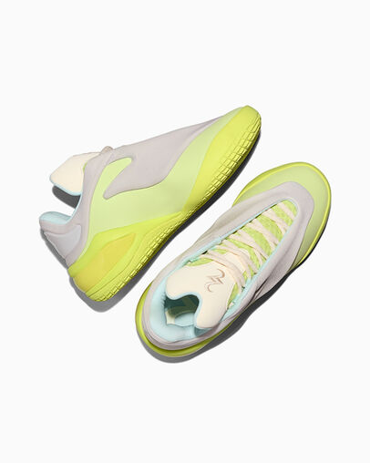 SHAI 001 Lace Up Lime, Angled View