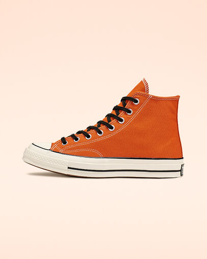 Vintage Canvas Chuck 70 Campfire Orange/Black/Egret