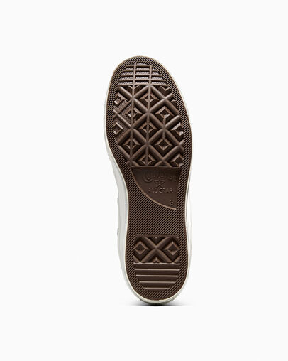 Chuck 70 Canvas & Cotton Egret/Egret/Barely Grey, Outsole View