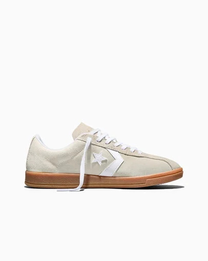 All Star Classic Trainer Suede Classic Ecru/White/Gum, Outer Side View