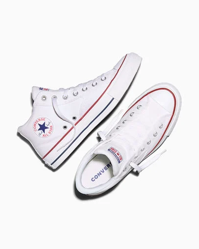 Chuck Taylor All Star Malden Street White/Red/Blue, Angled View