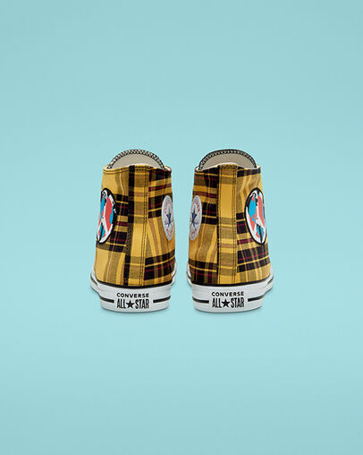 Plaid Chuck Taylor All Star Yellow/White/Black