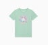 Floral Chuck Taylor Patch T-Shirt Sticky Aloe Green
