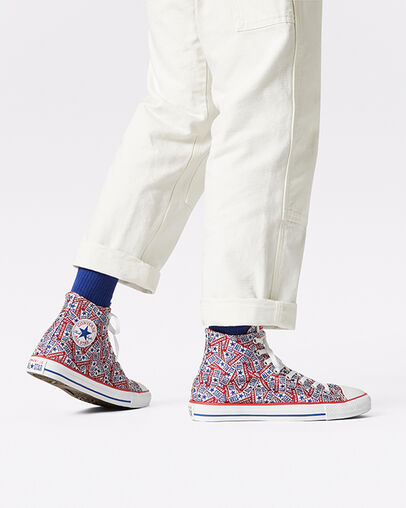 Logo Play Chuck Taylor All Star University Red/White/Rush Blue