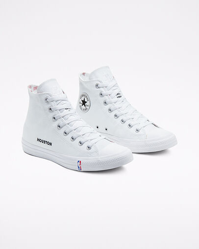 Houston Rockets Converse x NBA Chuck Taylor All Star White/White/White