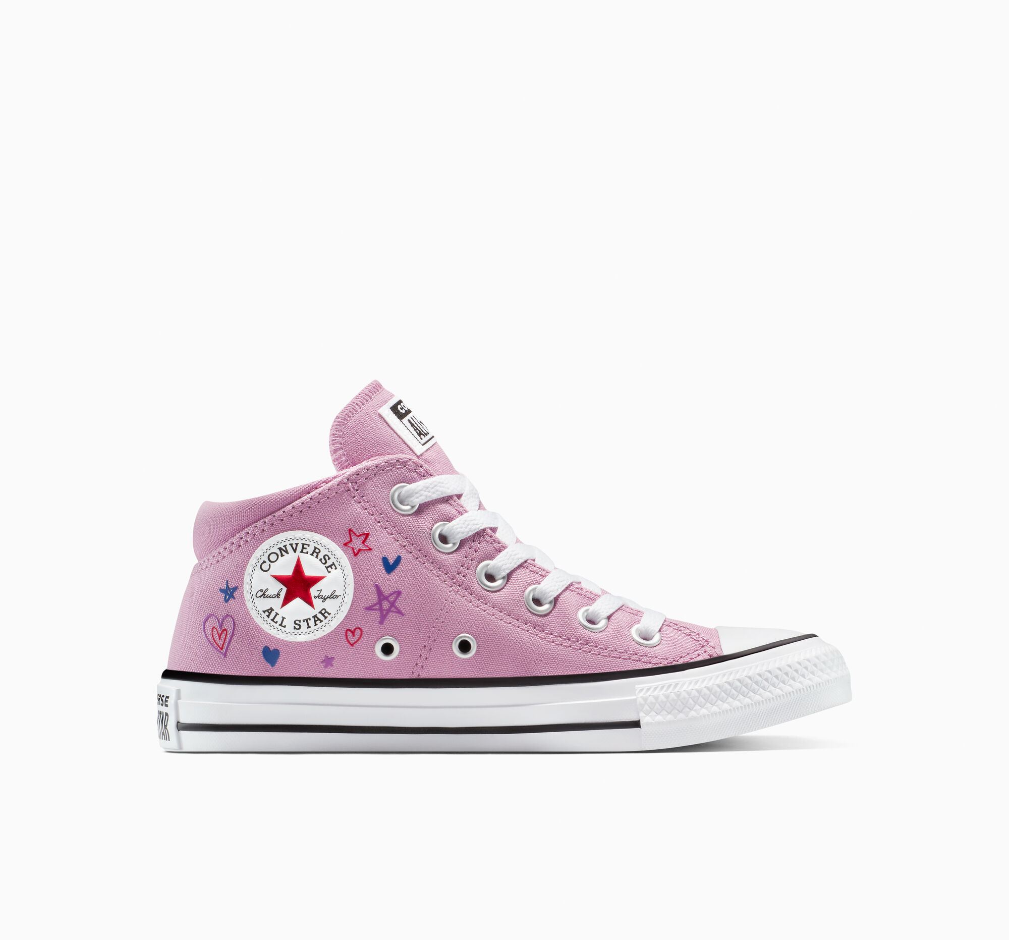 Chuck Taylor All Star Madison Doodles Big Kids Mid Shoe. Converse.com