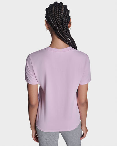 Chuck Taylor Patch T-Shirt New Found Bloom Pink, Detail View