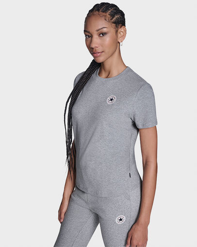 Chuck Taylor Patch T-Shirt Vintage Grey Heather, Back View