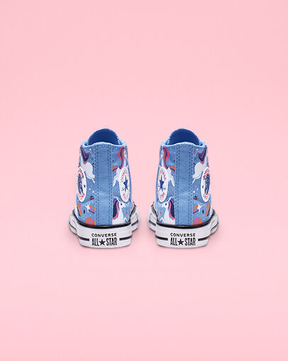 Chuck Taylor All Star Unicons High Top Light Blue/Black/White