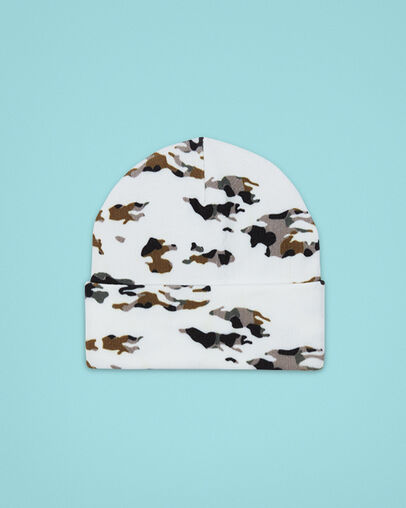 Space Mountain Beanie White Camo