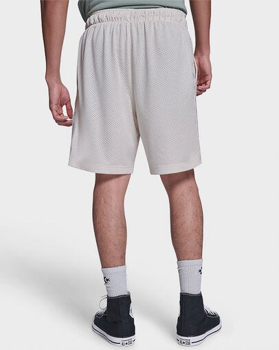 Star Mesh Shorts Converse Egret, Detail View