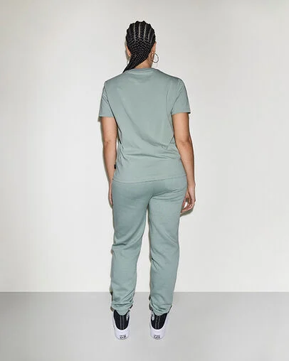 Chuck Taylor Patch T-Shirt Thyme Again Green, Detail View