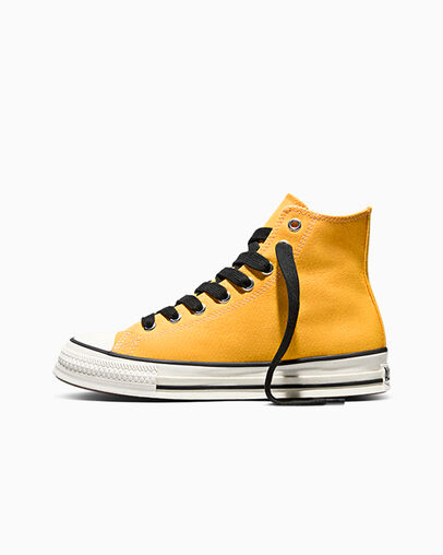 Chuck Taylor Throwback Gold Palm/Vintage White/Black, Inner Side View