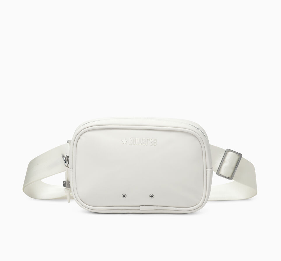 Nylon Chuck Crossbody Bag Egret