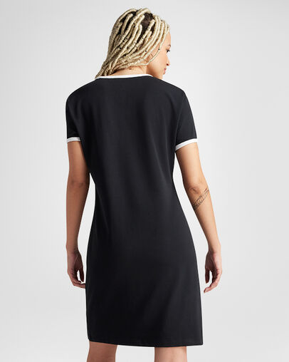Chuck Taylor T-Shirt Dress Converse Black, Back View
