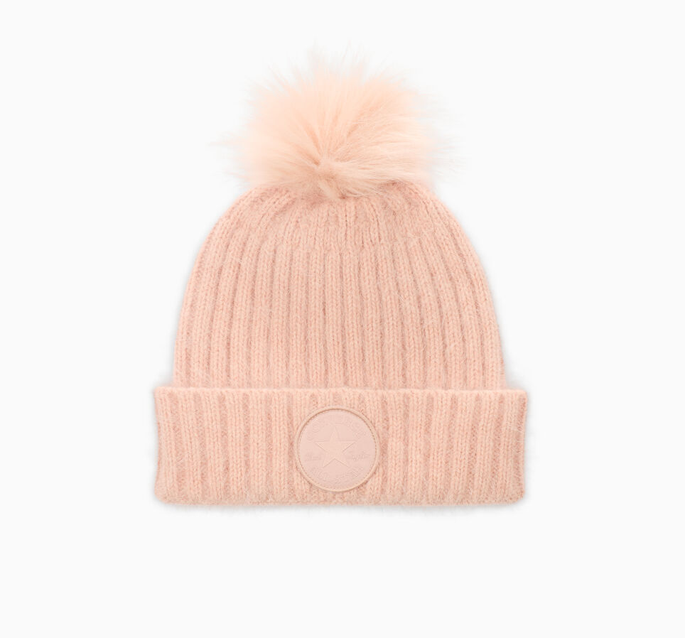 Pom Beanie Dusty Cinder