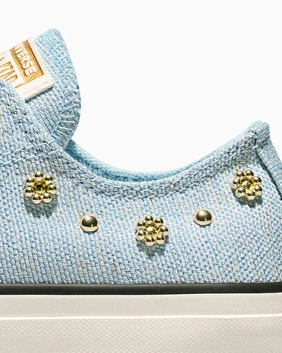 Chuck Taylor All Star Lift Platform Heathered Glam Clear Skies/Egret/Gold