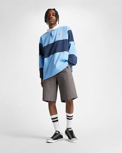 Chuck Taylor All Star Slip On Black/White/Black, On Foot Shot 1