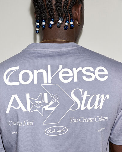 Chev Dazed Star T-Shirt Thunder Whale
