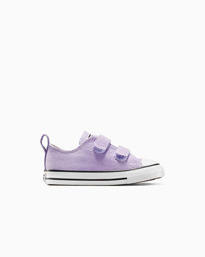 Chuck Taylor All Star Color Splash Easy-On Court Purple/Violet Heat/White, Outer Side View