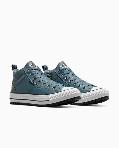 Chuck Taylor All Star Malden Street Boot Newtral Teal/Shadow Woods, Top and Side View
