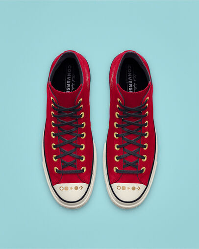 Custom Chinese New Year Chuck 70 High Top red