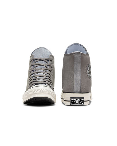 Chuck 70 Origin Story/Black/Cloudy Daze, Heel View