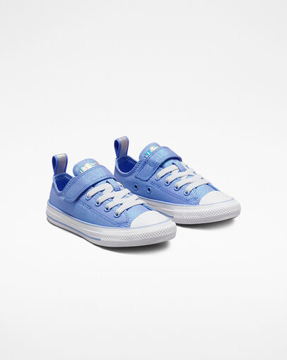 Chuck Taylor All Star Easy-On Festival Fashion Ultraviolet/White/White, Angled View