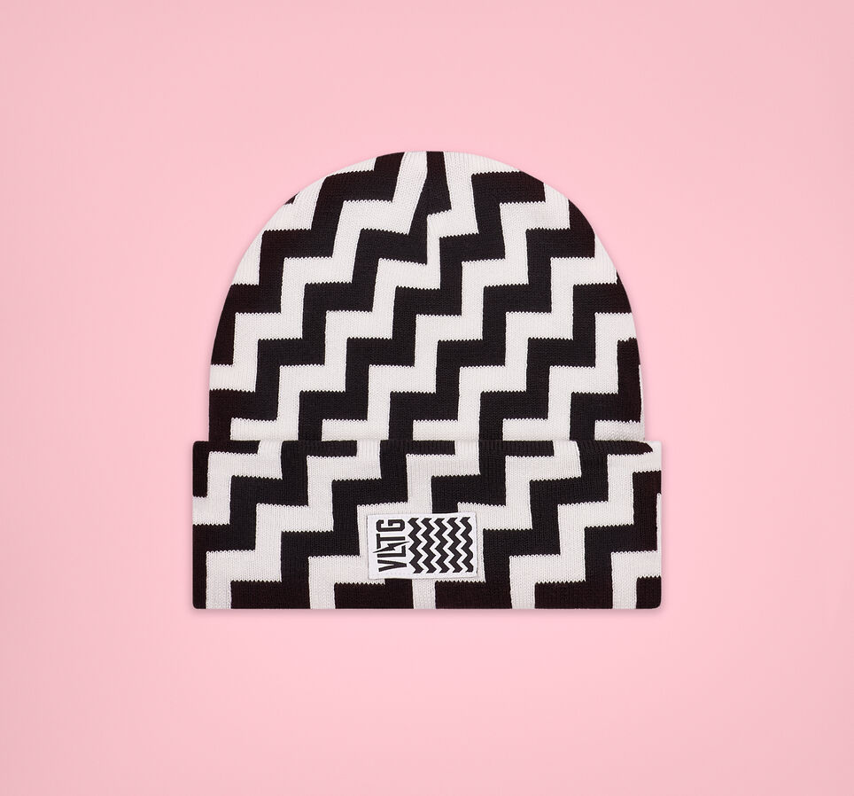 VLTG Beanie Hat Converse Black/White