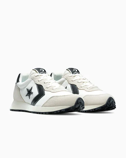 Converse Omega Trainer Vintage White/Vintage White, Top and Side View
