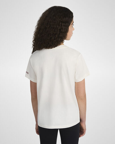 Classic T-Shirt Egret, Back View
