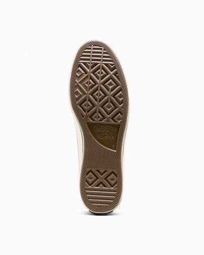 Chuck 70 Tonal Color Block Canvas Light Field Surplus/Egret, Outsole View