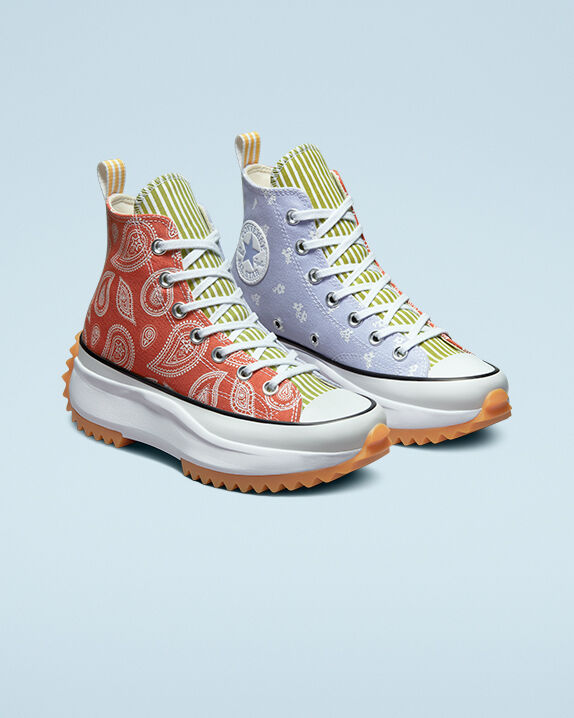 colorful platform converse