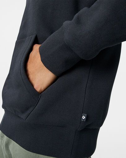 Mountain Moon Pullover Hoodie Converse Black