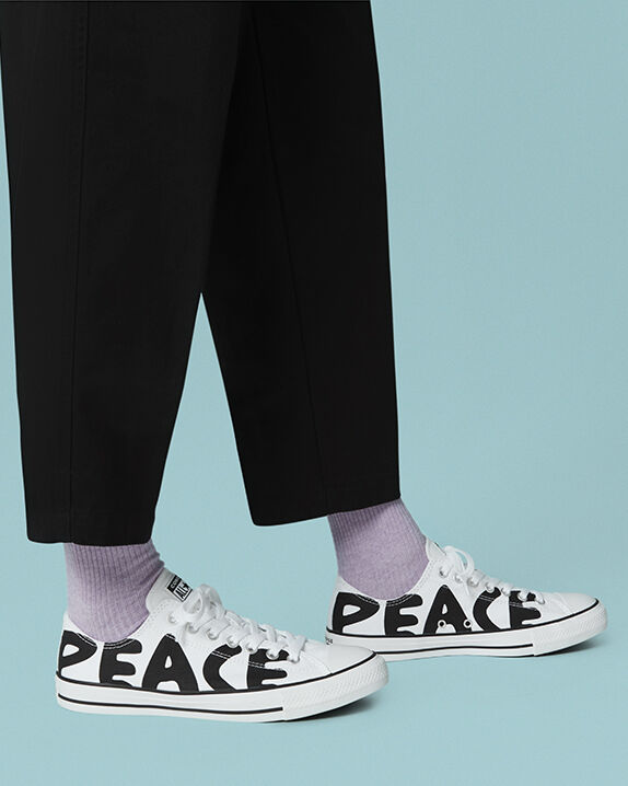 chuck taylor peace
