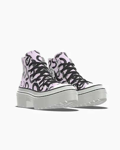 Custom Chuck Taylor All Star Lugged Heel Platform By You