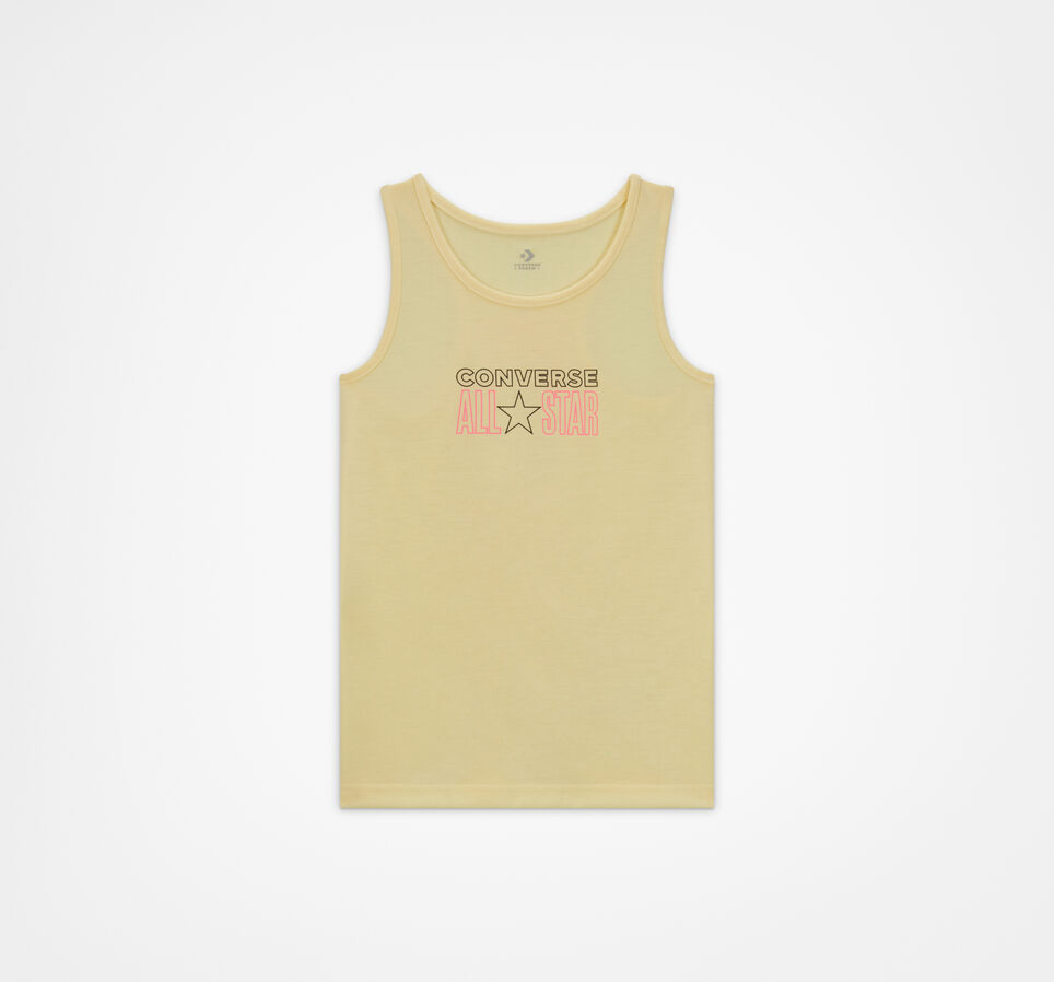 All Star Graphic Tank Naples Yellow