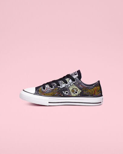 Chuck Taylor All Star Interstellar Dinos Low Top Cool Grey/Olive Flak/Black