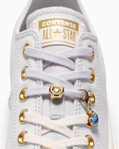 Chuck Taylor All Star Charms Bone Cold/Egret/Gold