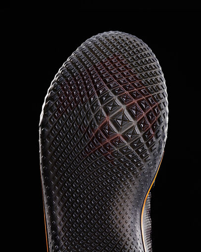 All Star Pro BB High Top Black/Bold Mandarin